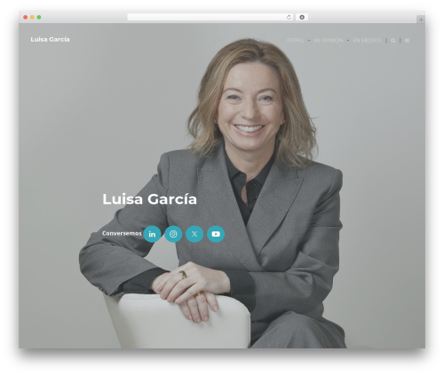 cedar WordPress theme - luisagarciablog.com