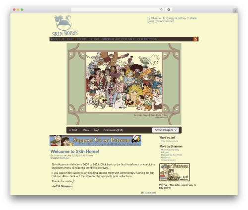 Comic Easel (comic-easel) free WordPress plugin - skin-horse.com