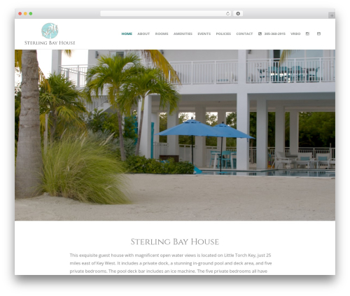 Create WordPress theme - sterlingbayhouse.com