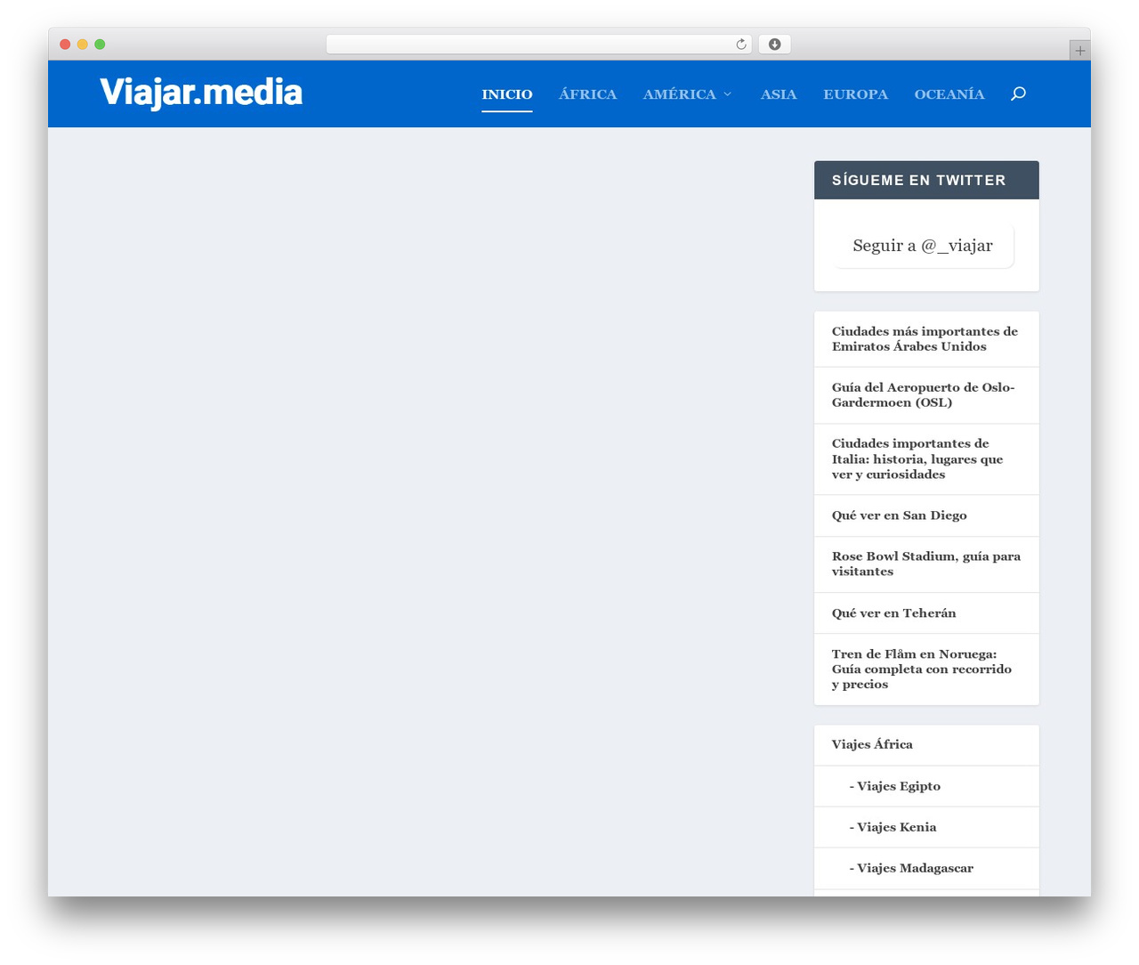 Extra premium WordPress theme - viajar.media Extra premium WordPress theme - viajar.media