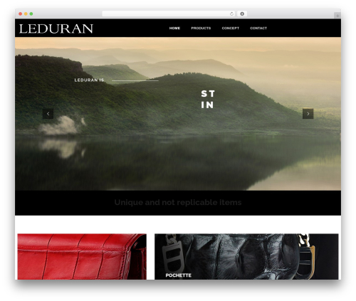 Facon theme WordPress - leduran.com Facon theme WordPress - leduran.com