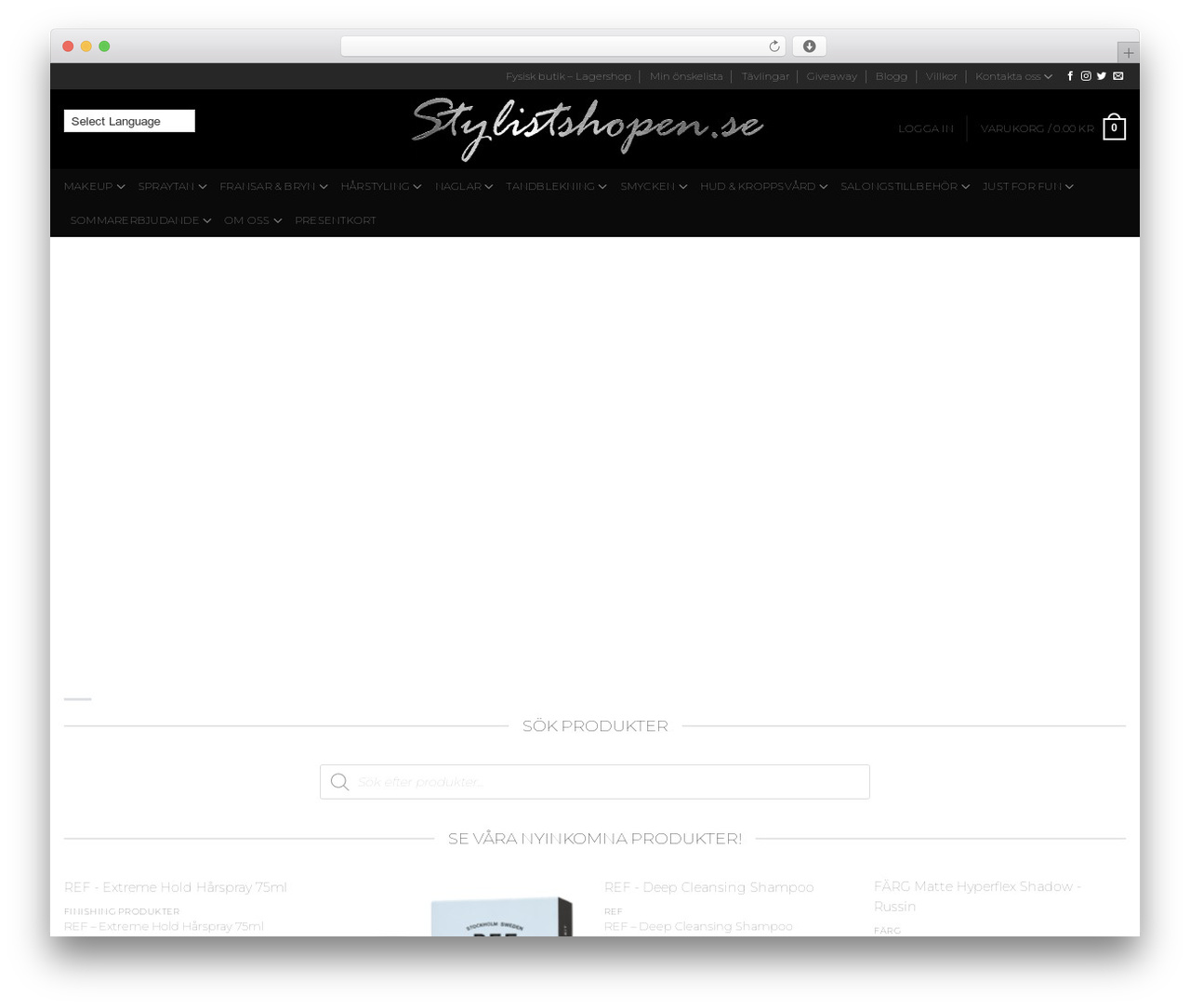 Flatsome premium WordPress theme - stylistshopen.se Flatsome premium WordPress theme - stylistshopen.se