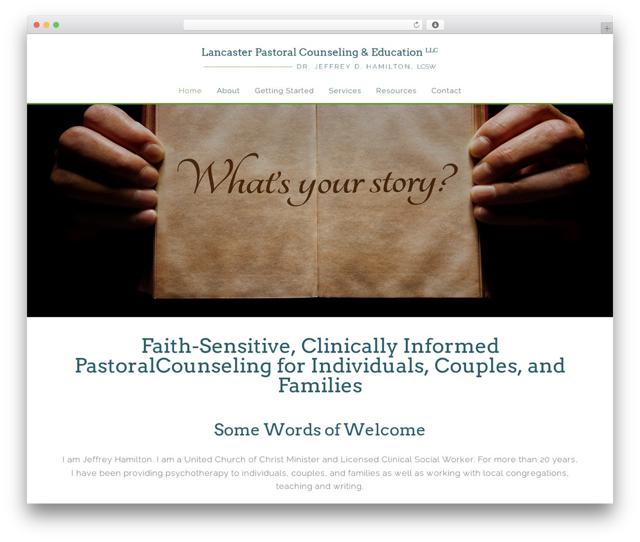 Genesis WordPress theme - lancpastoralcounseling.com