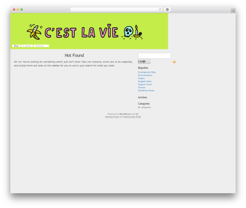 K2 WordPress blog theme - leblog.de.clemlacroquette.com
