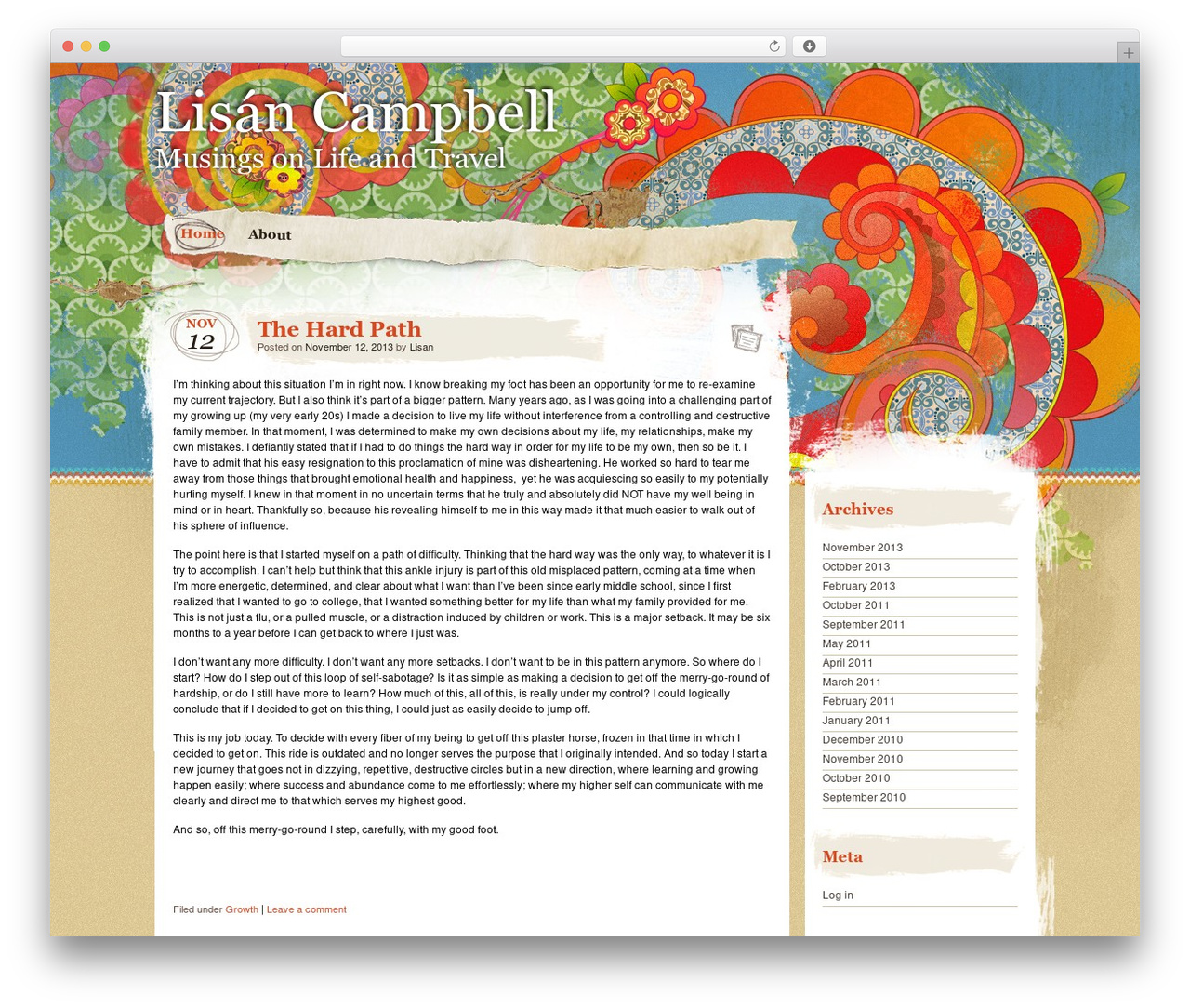 Matala premium WordPress theme - lisancampbell.com Matala premium WordPress theme - lisancampbell.com
