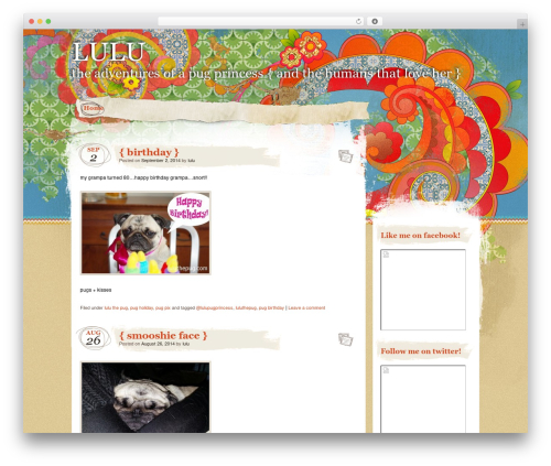 Matala WordPress theme - luluthepug.com