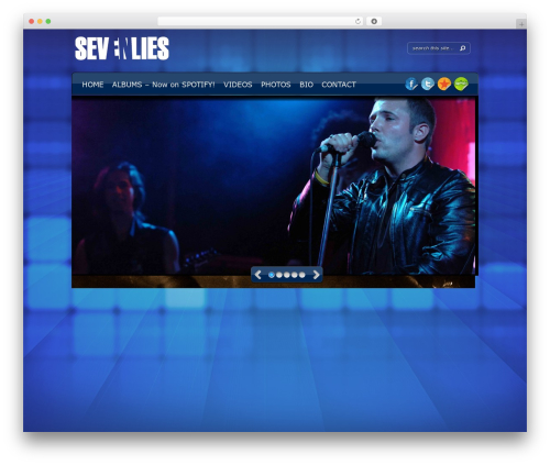 MyBandTheme top WordPress theme - sevenlies.com