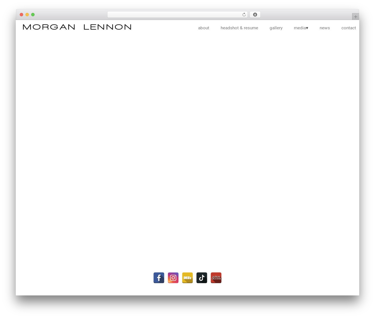 myTheme WordPress theme - morganlennon.com