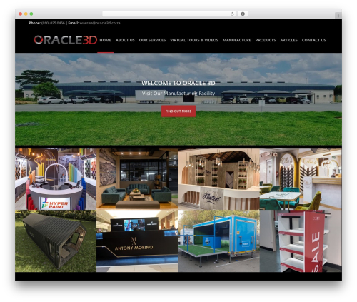 Aio contact WordPress plugin - oracle3d.co.za