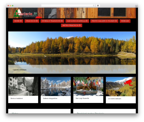 Parabola WordPress theme design - lnx.fraciscio.it