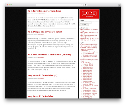Red Top premium WordPress theme - lore.ro Red Top premium WordPress theme - lore.ro