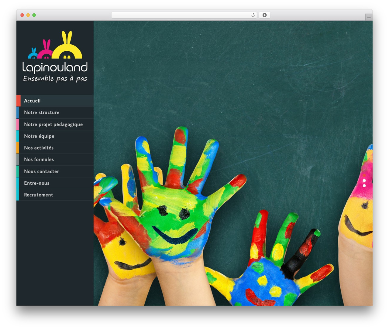 Samba theme WordPress - lapinouland.fr