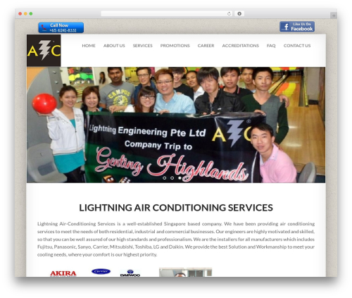 Smartbox theme WordPress - lightning.sg