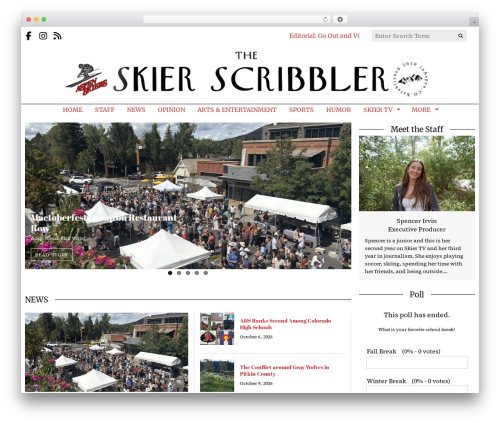Sno countdown WordPress plugin - skierscribbler.com
