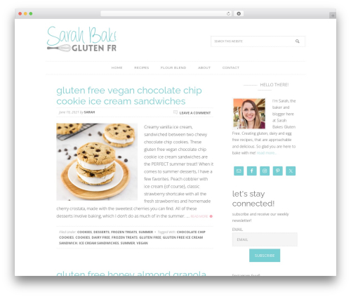 Easyrecipeplus WordPress plugin - sarahbakesgfree.com
