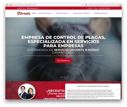 Theme WordPress Arepla - arepla.com