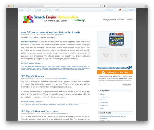 Theme WordPress WP Soul - seosubway.com