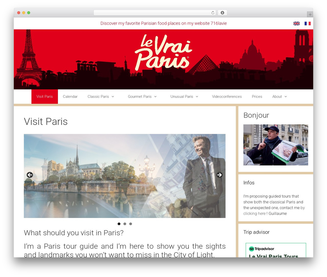 WordPress theme Exhibit - levraiparis.com WordPress theme Exhibit - levraiparis.com