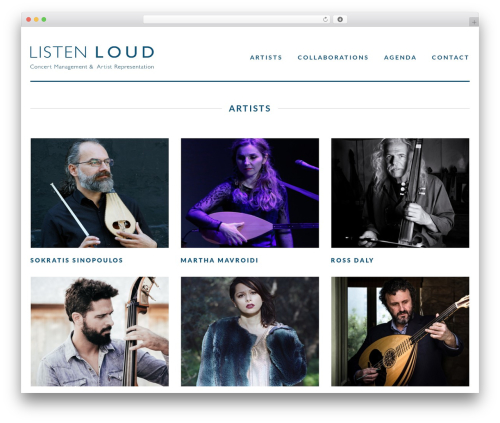 WordPress theme Kalium - listen-loud.com