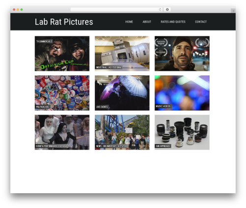 WordPress theme Mini Theme - labratpictures.com