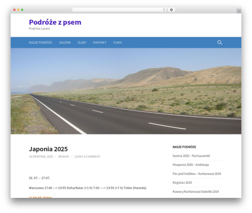 WordPress theme First - podroze-z-psem.pl WordPress theme First - podroze-z-psem.pl