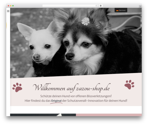 Woocommerce german market light WordPress plugin - zazou-shop.de