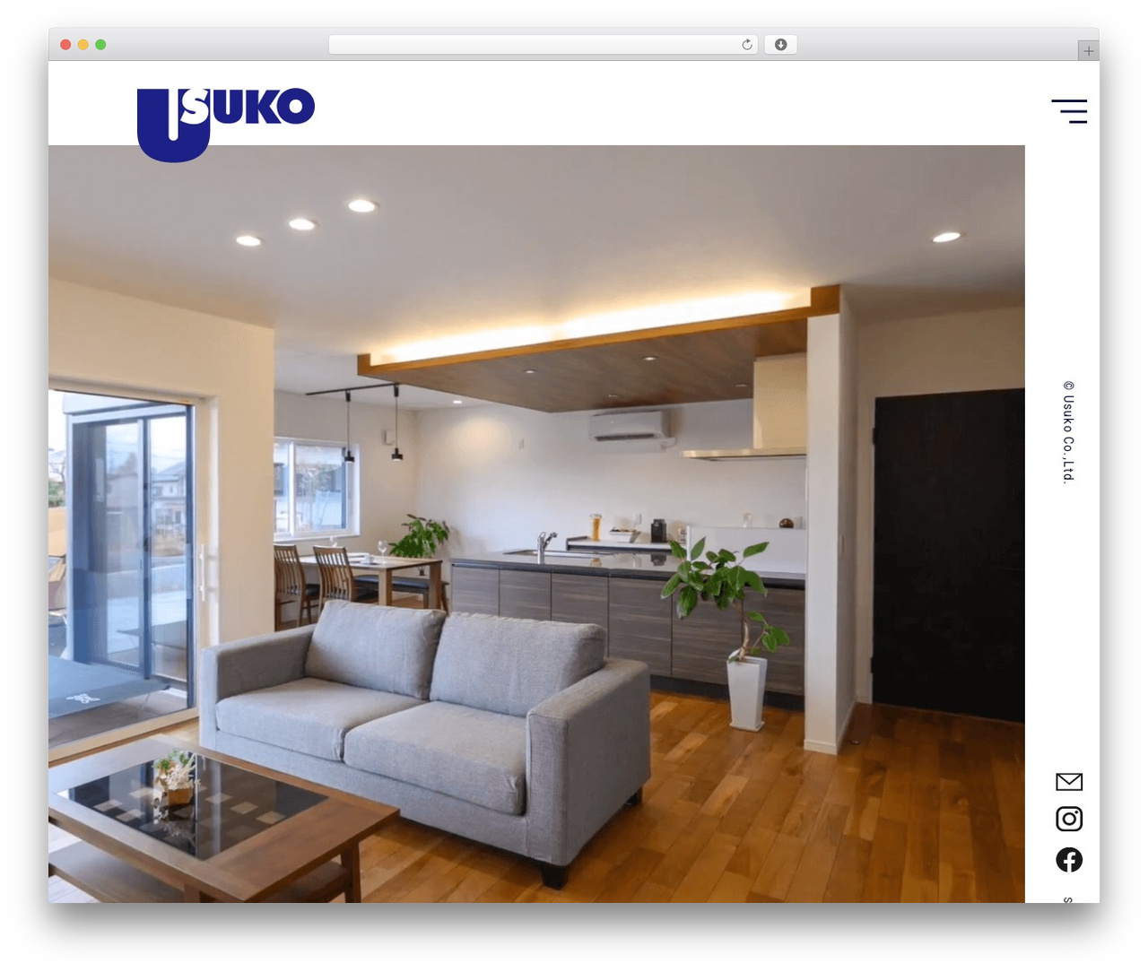 WordPress theme USUKO - usuko-housing.com