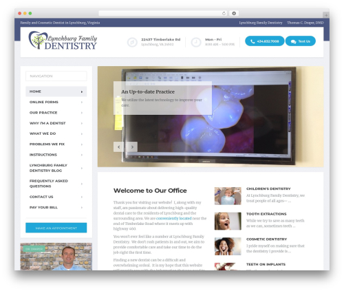 Proteuswidgets WordPress plugin - lynchburgfamilydentistry.com