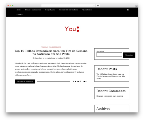 Writee WP theme - you2pontos.com