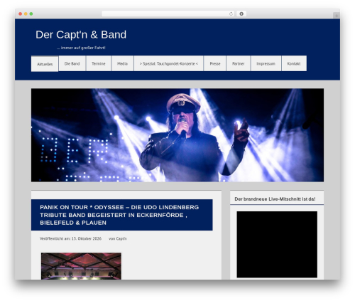 zeeVision theme WordPress - logbuch.dercaptn.de