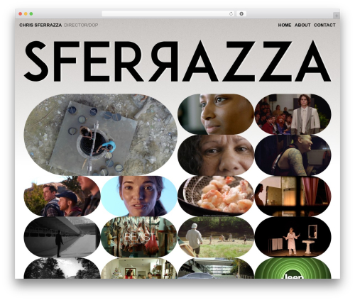 Best WordPress theme sferrazza - sferrazzafilm.com