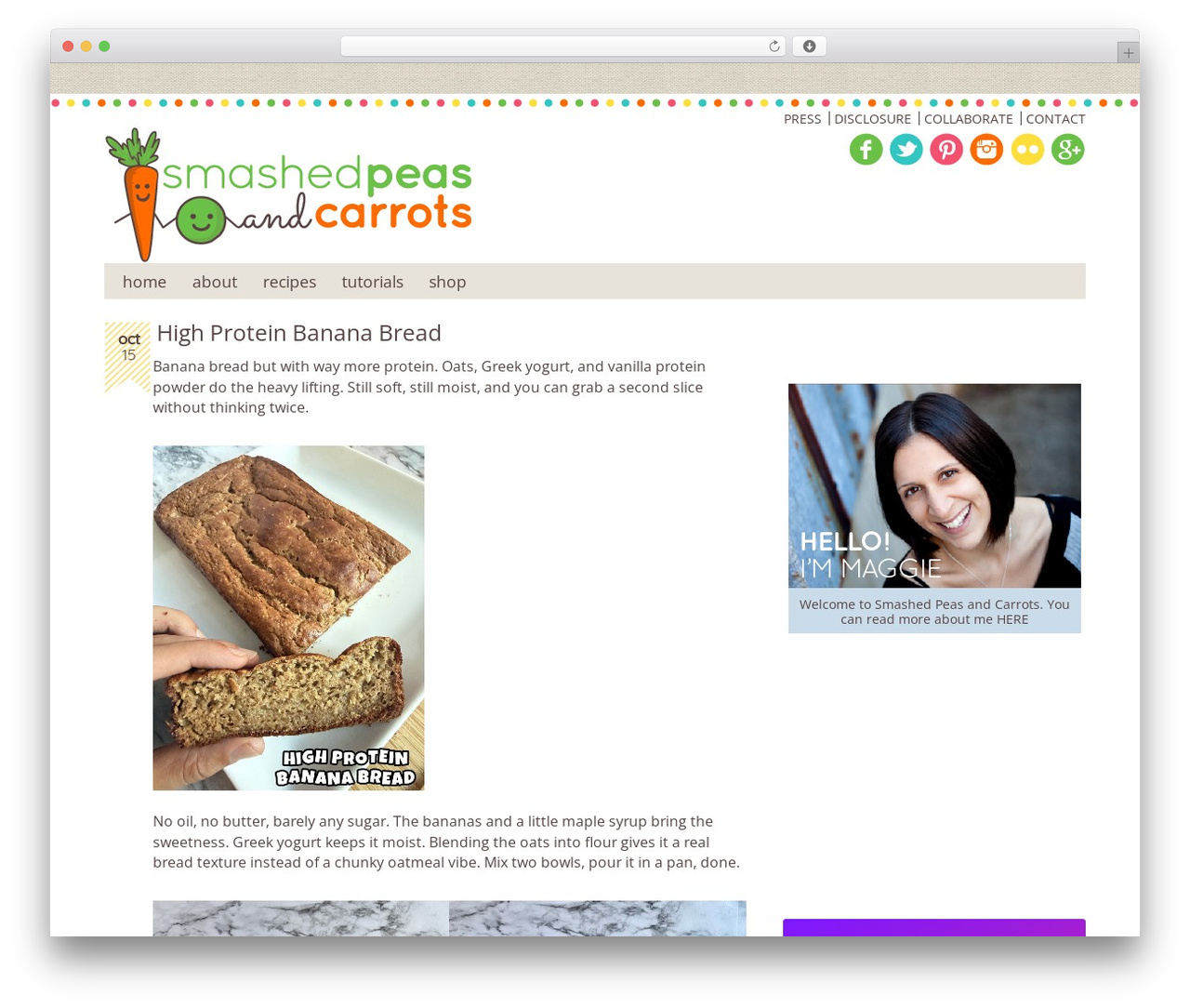 Best WordPress theme Genesis - smashedpeasandcarrots.com