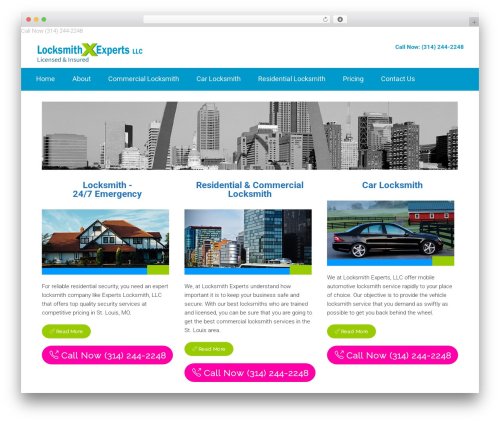 Blesk WP theme - locksmith-experts.com