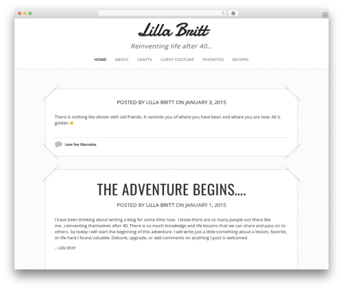 Capture WordPress theme - lillabritt.com Capture WordPress theme - lillabritt.com