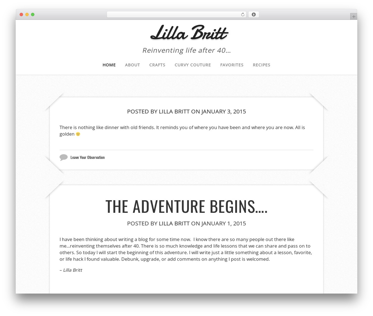 Capture WordPress theme - lillabritt.com Capture WordPress theme - lillabritt.com