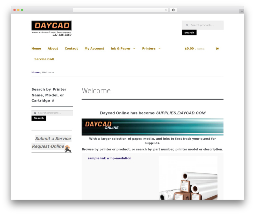 Woocommerce email cart WordPress plugin - supplies.daycad.com/welcome