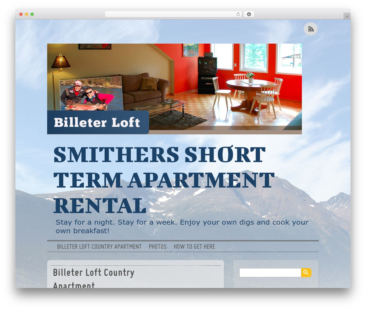 Grisaille WP theme - smithersruralapartment.com