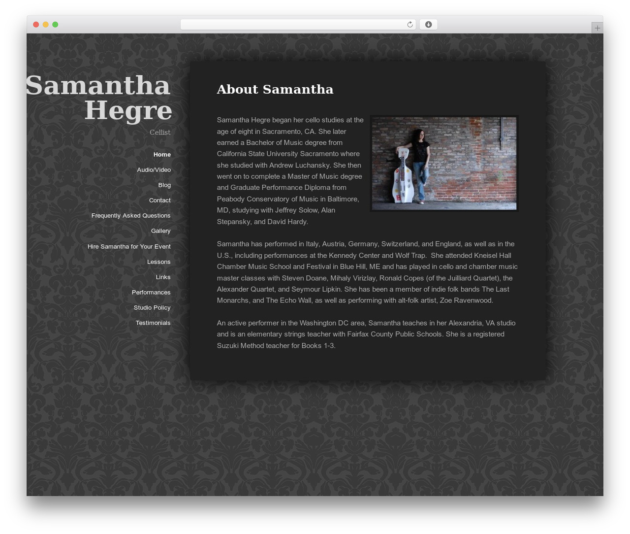 Twenty Eleven theme WordPress - samanthahegre.com Twenty Eleven theme WordPress - samanthahegre.com