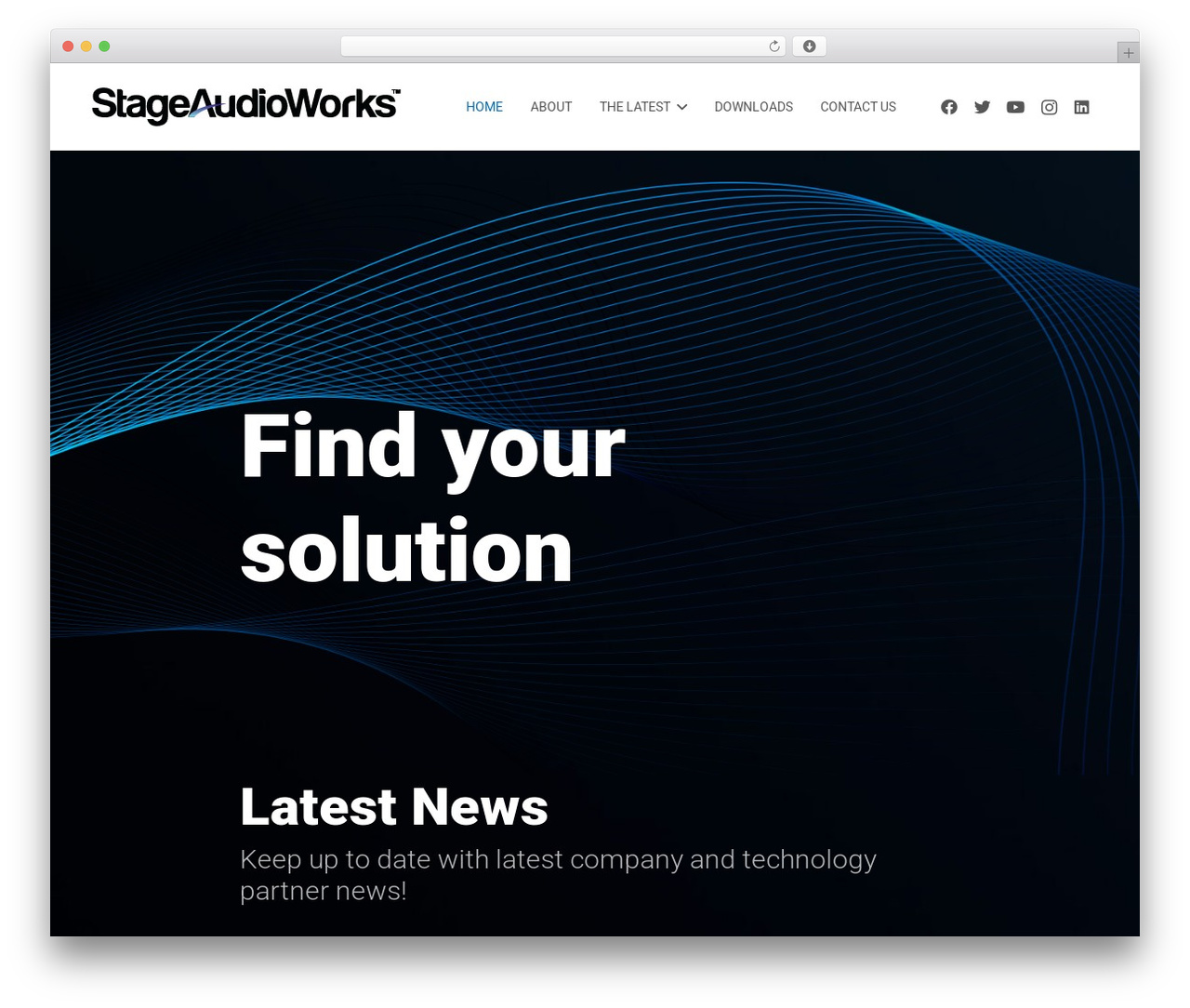 Impreza WordPress page theme - stageaudioworks.com Impreza WordPress page theme - stageaudioworks.com
