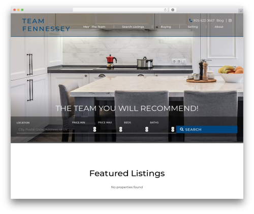 IXACT Framework WordPress theme - teamfennessey.com