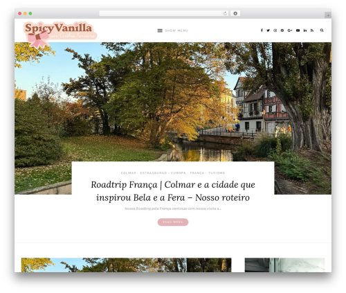Laurel WordPress blog theme - spicyvanilla.com.br