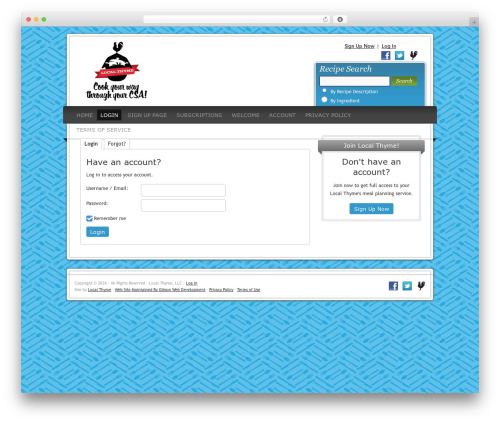 User bookmarks WordPress plugin - localthyme.net