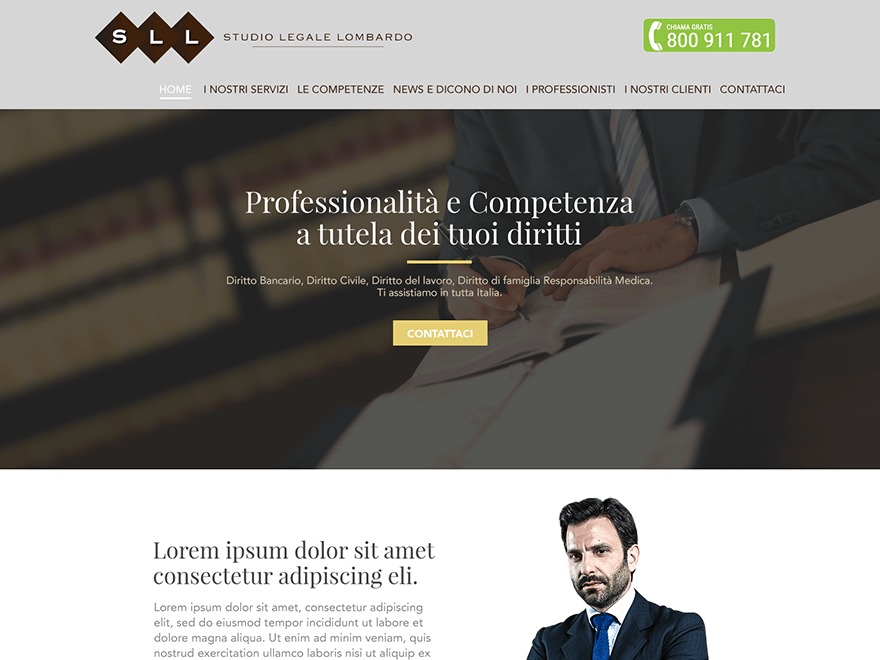 Lombardo top WordPress theme