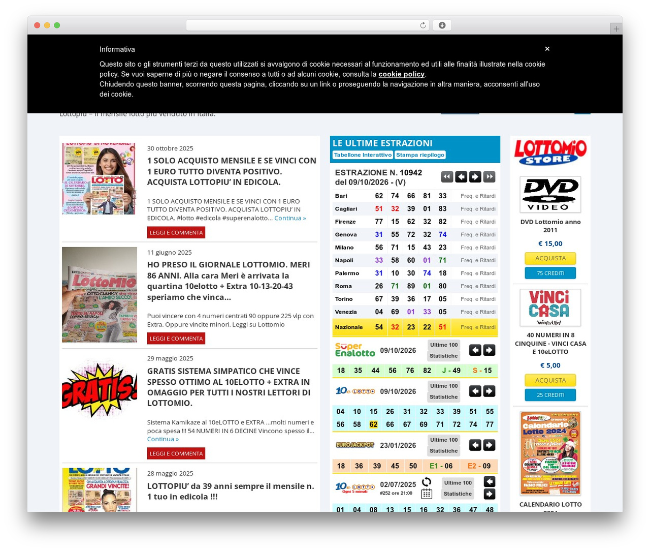 Makemake WordPress theme - lottopiu.it Makemake WordPress theme - lottopiu.it