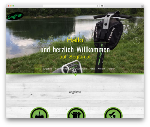 NatureWPThemes WordPress theme - segfun.at