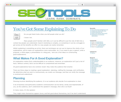 seobook WordPress theme - seotoos.com