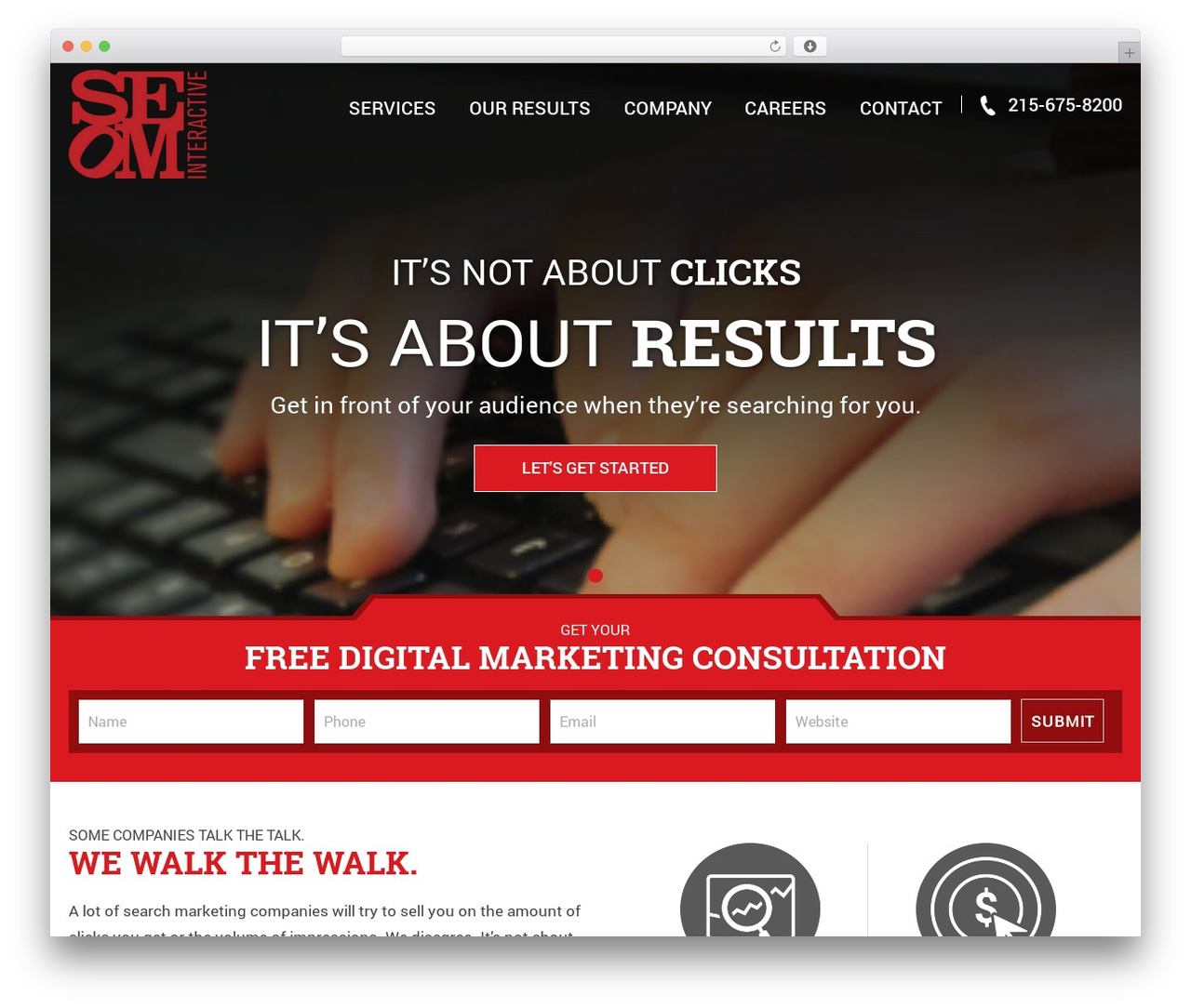 SEOM Interactive company WordPress theme - searchenginesmarketer.com