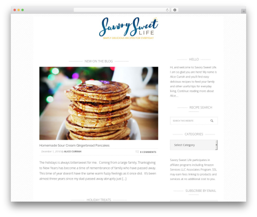 Easyrecipeplus WordPress plugin - savorysweetlife.com