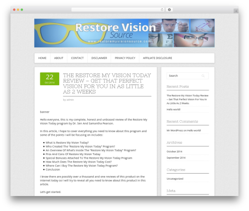 Theme WordPress Contango - restorevisionsource.com Theme WordPress Contango - restorevisionsource.com