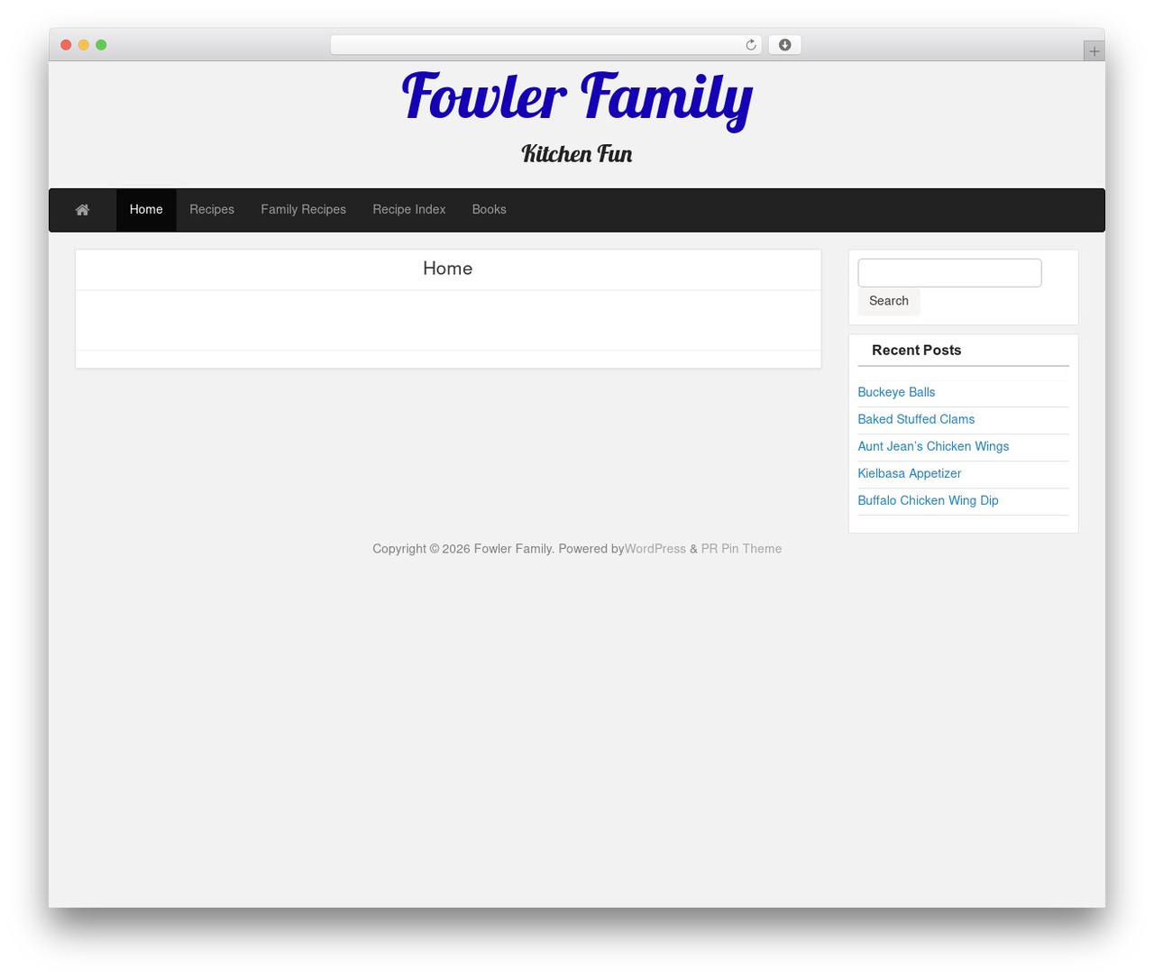 Theme WordPress PR Pin - laurafowler.net